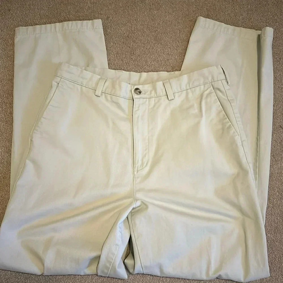 Men’s George 34WX 34L khaki pants - Picture 1 of 3
